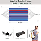 JoyView Brazilian Double Hammock - Image 2