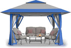 CROWN SHADES 13x13 Pop Up Gazebo, Canopy Tent, Gazebos on Clearance by CrownShades