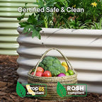 6-Pack 18” Tall Galvanized Raised Garden Beds – New Home Garden Layout - Image 9
