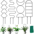 4 Packs 19 in Heighten Trellis for Climbing Plants Indoor, HENABLE Small Garden by HENABLE