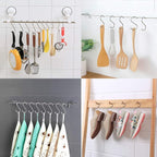 Myfolrena 20 Pack S Hooks for Hanging, 3.4 Inch Metal S Shaped Hook Heavy Duty - Image 4