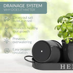 Barnyard Designs Indoor Herb Garden Planter Set - Image 5