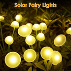 KAQ 4PK 32LED Solar Garden Lights Outdoor Waterproof | Solar Mushroom Lights - Image 3