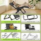 Suteck Zero Gravity Chair, Reclining Camping Lounge Chair w/Removable Cushion - Image 8