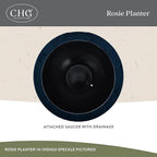 Classic Home and Garden Rosie Modern Planter w/Drainage - Image 3