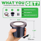 Well Lights Low Voltage, 12V In Ground LED Landscape Lights, IP67 Waterproof - Image 7