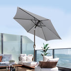 Blissun 7.5 ft Patio Umbrella, Yard Umbrella, Outdoor Market Umbrella - Image 6