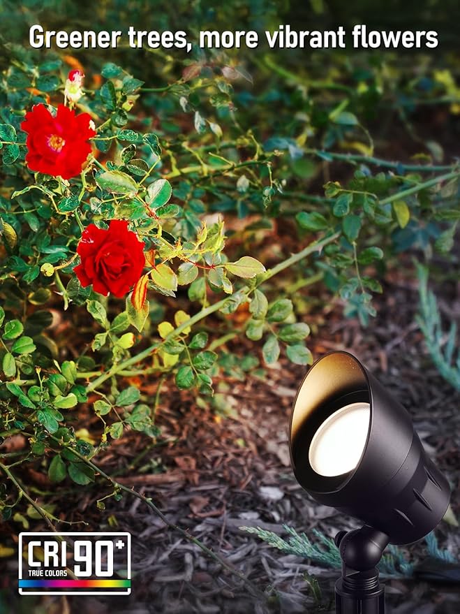 LEONLITE Low Voltage LED Landscape Spotlight, 5W 12V Pathway Lights Outdoor - Image 5
