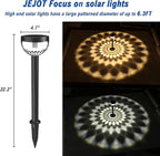 4 Pack Solar Flood Light, Security Lights, Pathway Lights - Image 9