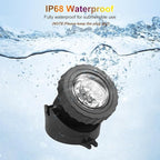 RGB Pond Lights with Timer, LED Underwater Submersible Colorful Landscape - Image 5