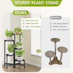 5 Tier Plant Stand Indoor, Tiered Plant Stand Outdoor - Image 6