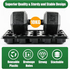 20 Cell Plant Trays for Carrying 3 inch Round Nursery Pots, Sturdy Plastic - Image 5