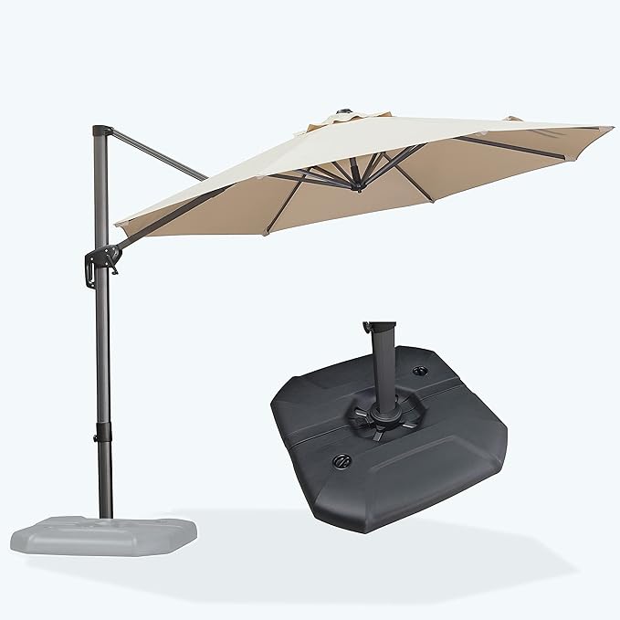 PURPLE LEAF 10 Feet Patio Umbrella by PURPLELEAF