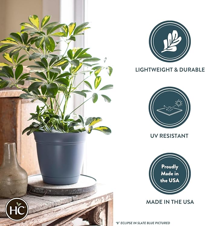 The HC Companies Eclipse Round Planter - Image 3