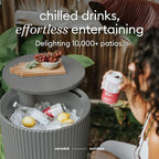 Veradek Outdoor Cooler Side Table - 2 in 1 - Designed - Image 7