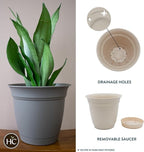 The HC Companies Eclipse Round Planter - Image 2