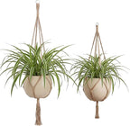 EBOOT 2 Pack 33 48 Inch Large Macrame Plant Hanger Rope to Hang Flower Pot by eBoot