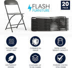 Flash Furniture Hercules Series Plastic Folding Chair - Image 3