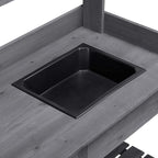 Yaheetech Outdoor Potting Bench Table Potters Benches Garden Workstation - Image 9
