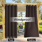 NICETOWN Outdoor Curtain 95 Long - Image 8