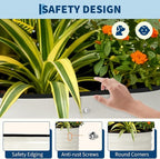 Garvee 2 Pack Galvanized Raised Garden Beds - Image 6