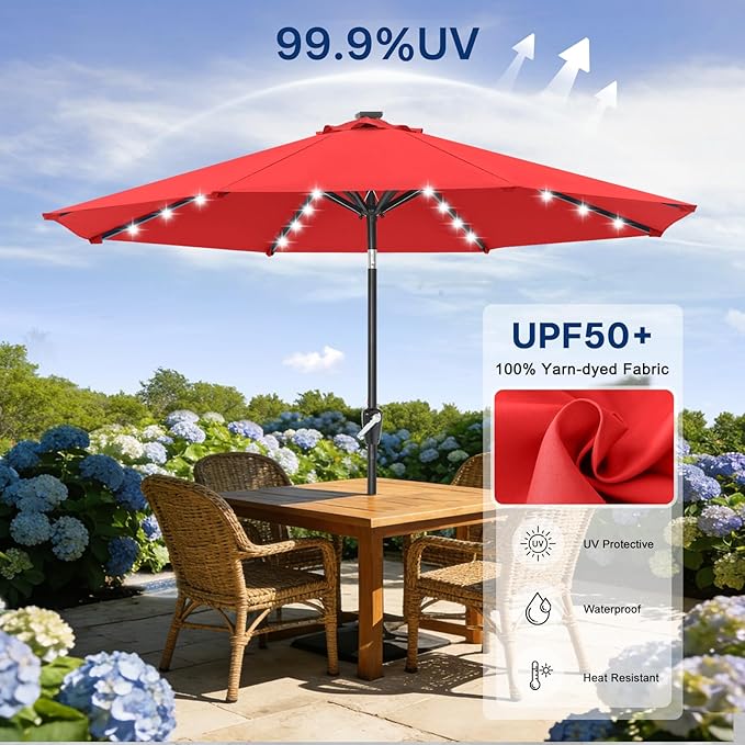 ABCCANOPY Durable Solar Led Patio Umbrellas - Image 5
