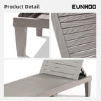 Outdoor Lounge Chaise, Adjustable Pool Lounge Chairs - Image 6