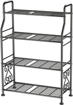 GIOTORENT Plant Stand Outdoor Indoor 4 Tier Metal Waterproof - Image 6