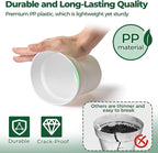 T4U 5 Inch Plant Pot 8-Pack, Plastic Pots - Image 3