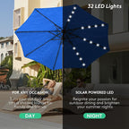JEAREY 9FT Outdoor Patio Umbrella - Image 2