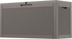 Outdoor Storage Box, Resin Deck Boxes Indoor and outdoor, Waterproof Storage by NBYSGO