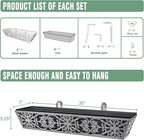 6 Pack 30 Inch Window Boxes Planter - Image 7