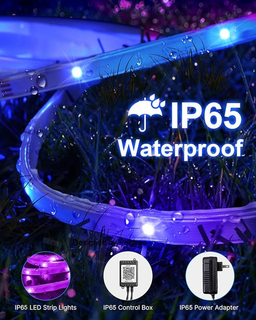 100FT Outdoor LED Strip Lights Waterproof IP65 Led Strip Lights - Image 2