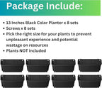 Maxona Black Color Vertical Garden Planter - Image 2