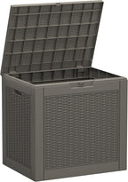 Outdoor Storage Box, Resin Deck Boxes Indoor and outdoor, Waterproof Storage by NBYSGO