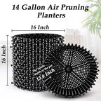14 Gallon Air Pruning Planters, Plastic Pots - Image 2