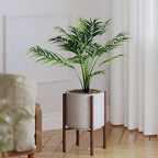 Plant Stand Indoor for 2 Height Options, Mid Century Modern Outdoor Planter - Image 7