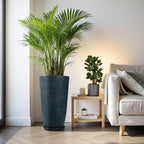 QCQHDU Set of 2 Large Tall Blue Planters - Image 7