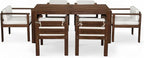 Merax 7-Piece Patio Dining Table Set, Outdoor Furniture Set - Image 9