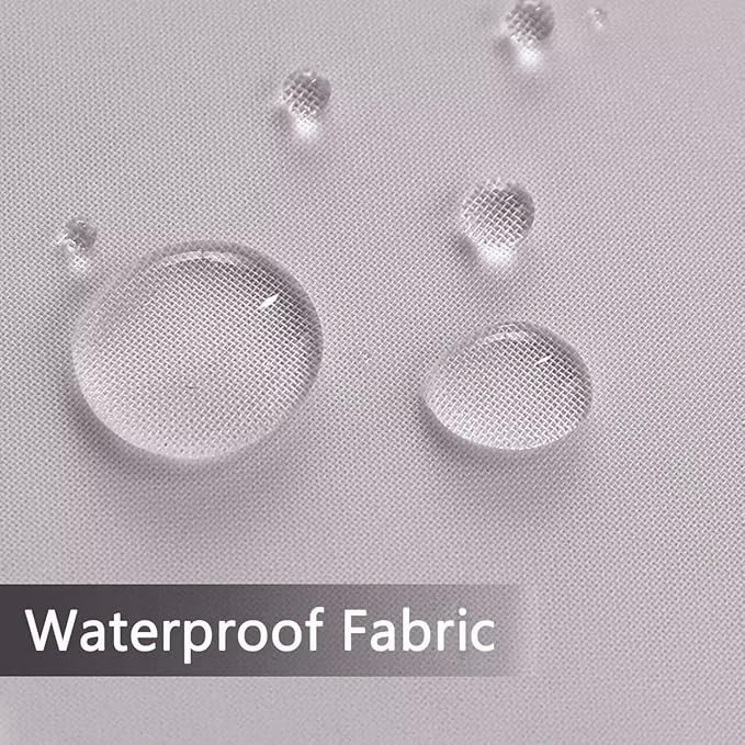 SpaceDresser Waterproof Outdoor Sheer Curtains - Image 6