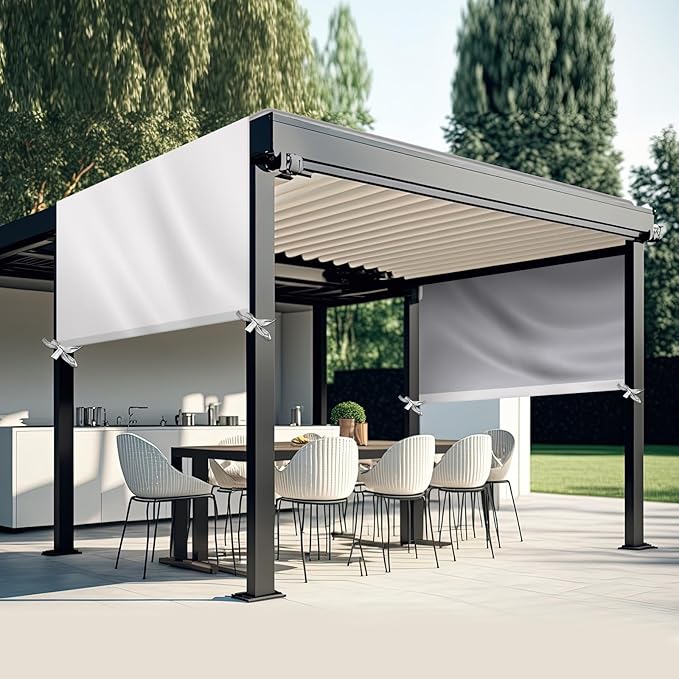 Universal Pergola Replacement Canopy Outdoor Canopy Shade Cover Waterproof by Wowangce