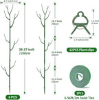 12 Pack Plant Support Stakes, Plant Stakes - Image 2