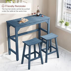 Stoog Patio Bar Table, All-Weather Outdoor Bar Height Table - Image 8