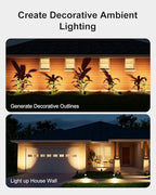 2 Pack Solar Spotlights Outdoor Waterproof - Image 5