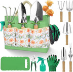 Gardening Tools 10-Piece Heavy Duty Stainless Steel Hand Tools - Image 9