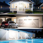 WdtPro Motion Sensor Outdoor Lights 3 Pack, 3500LM Bright Solar Lights Outdoor - Image 8