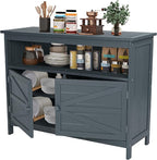 HIPS All-Weather Outdoor Storage Cabinet, Outdoor Sideboard by CONGFUTT
