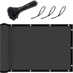 UPGRADE Fence Privacy Screen 8' x 25' Fence Commercial Shade Cover by UPGRADE