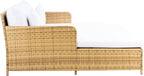 SAFAVIEH Outdoor Collection Cadeo Natural/White Cushion Daybed PAT7500D - Image 9