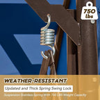 3 in 1 Outdoor Porch Swing - Image 5